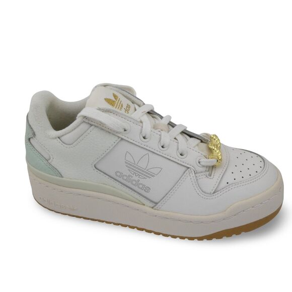 adidas Shoes - adidas Forum Women's US 8 Bold 'White Linen Green' HQ6959 Sneakers Shoes Excelle
